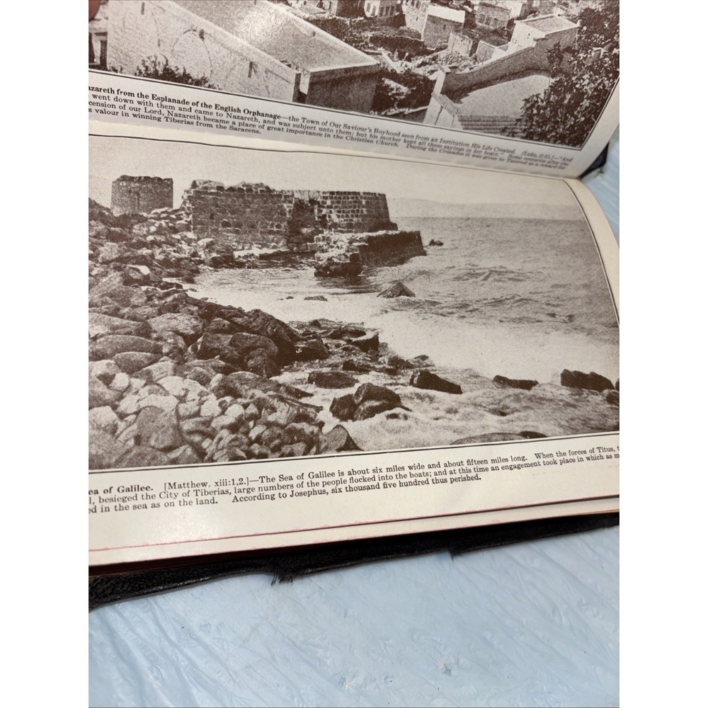 Vintage 1938 World Syndicate KJV Holy Bible Red Letter Edition Maps Study - Picture 9 of 16